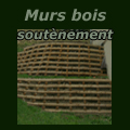 Murs Bois de soutènement