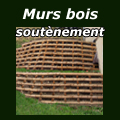 Murs Bois de soutènement